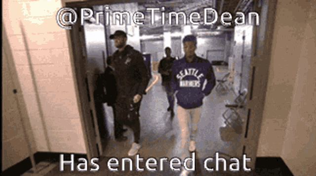 Primetimedean Entered Chat GIF