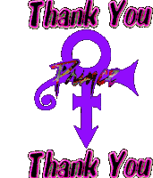 Prince Thank You Sticker