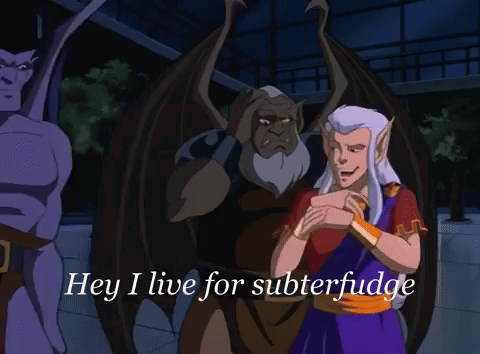 Puck Gargoyles GIF