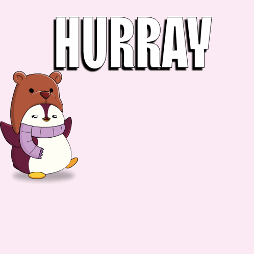 Pudgy Hurray GIF