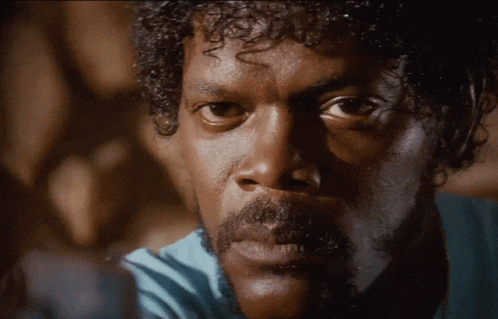 Pulp Fiction Samuel L Jackson GIF