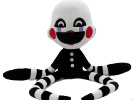 Puppet Fnaf Spinning Plush GIF