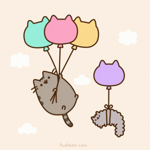 Pusheen Stormy GIF