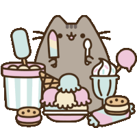 Pusheen Sweets Sticker
