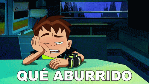 Que Aburrido Ben GIF