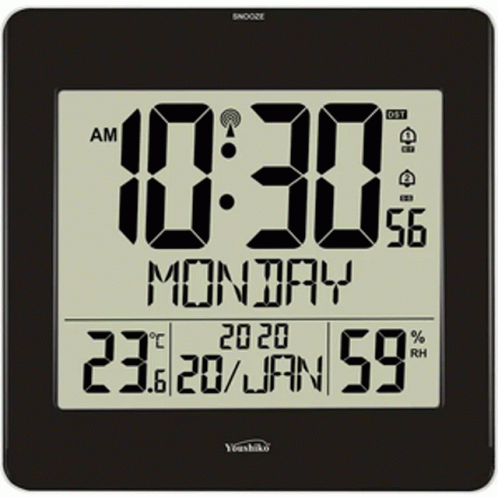 Radio Controlled Analogue Clock Radio Controlled Analogue Wall Clock GIF