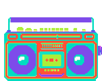 Radio Music Sticker