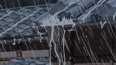Rain Nichijou GIF