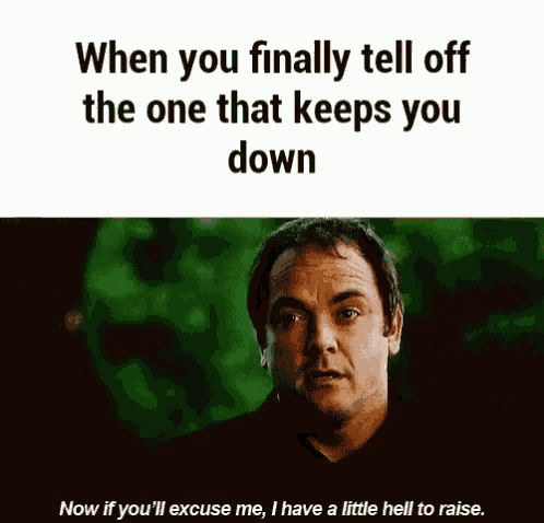 Raise Crowley GIF
