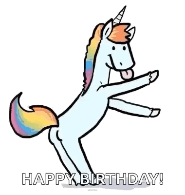 Random Unicorn Dance GIF