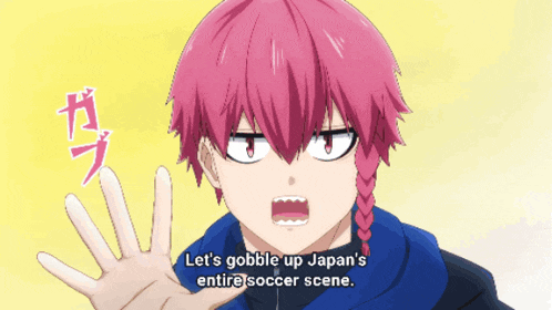Ranze Kurona Blue Lock GIF