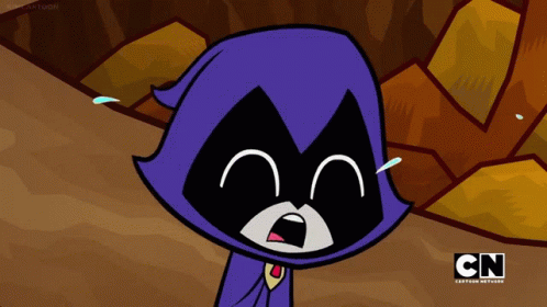 Raven Crying GIF