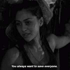 Raven Reyes The100 GIF