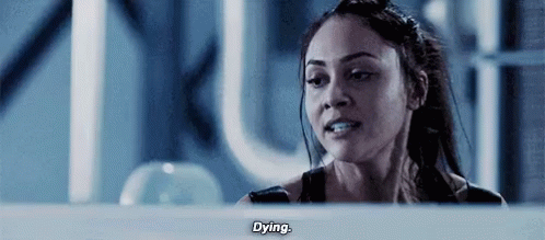 Raven Reyes The100 GIF