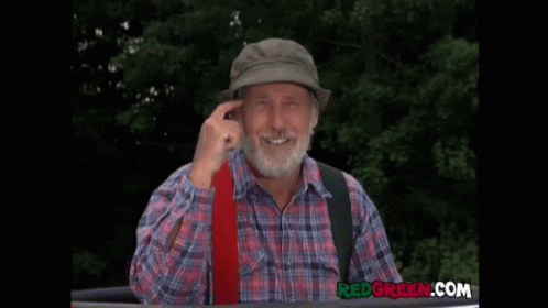 Red Green Steve Smith GIF