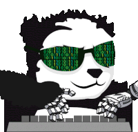 Regenesispanda Hacker Sticker