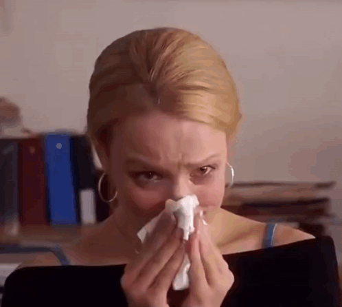 Regina George Crying Shrug Stan Twitter GIF