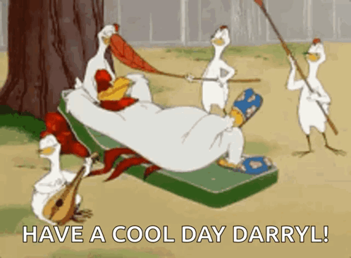 Relaxing Foghorn Leghorn GIF