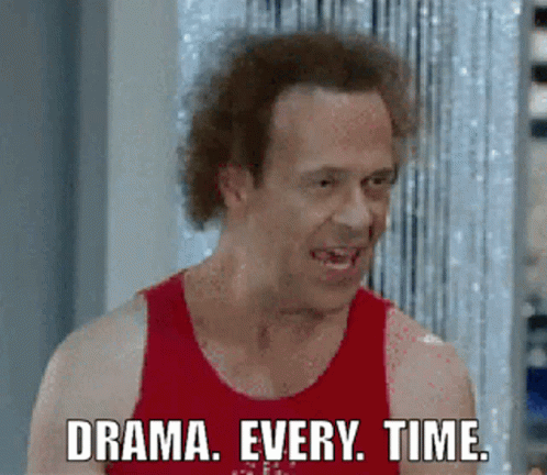 Richard Simmons Drama Every Time GIF