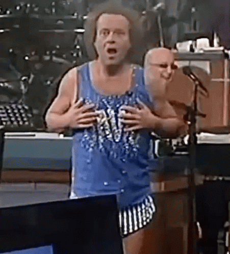 Richard Simmons Drama GIF