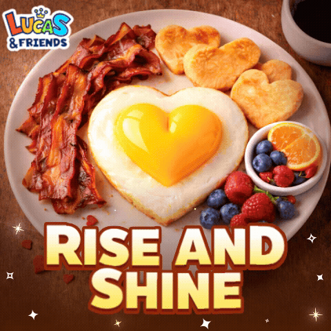 Rise And Shine Morning Breakfast GIF