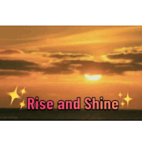 Riseandshine Morning Sticker