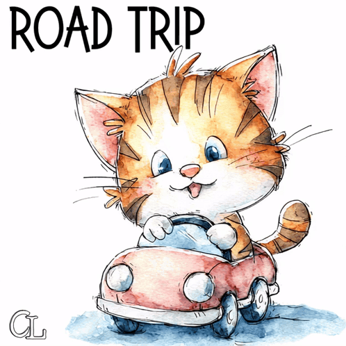 Road Trip Travel GIF