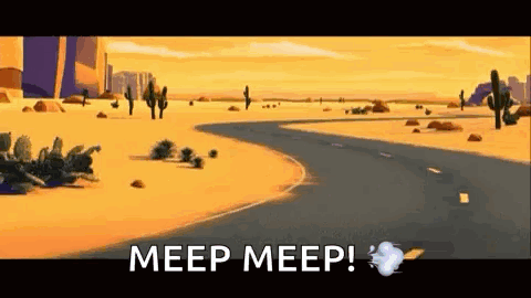 Roadrunner Meepmeep GIF