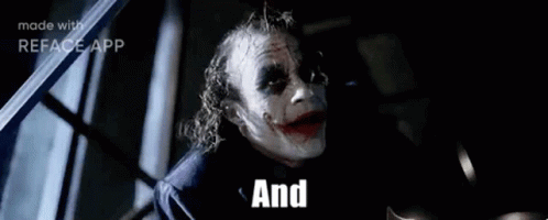 Robbie Joker GIF
