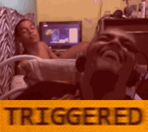 Rodrigo Triggered GIF