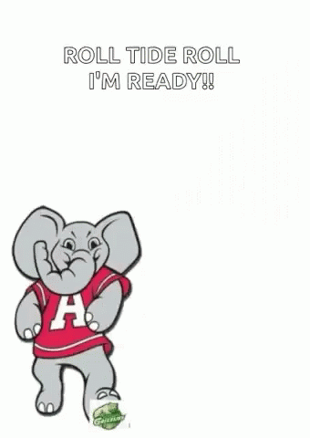 Roll Tide Alabama GIF
