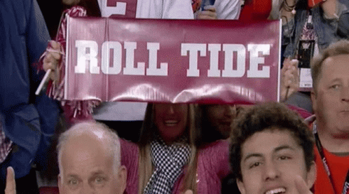 Roll Tide Fans GIF