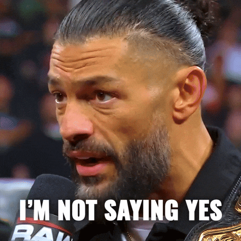 Roman Reigns Indicisive GIF