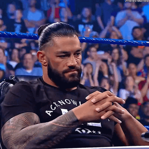 Roman Reigns Mad GIF