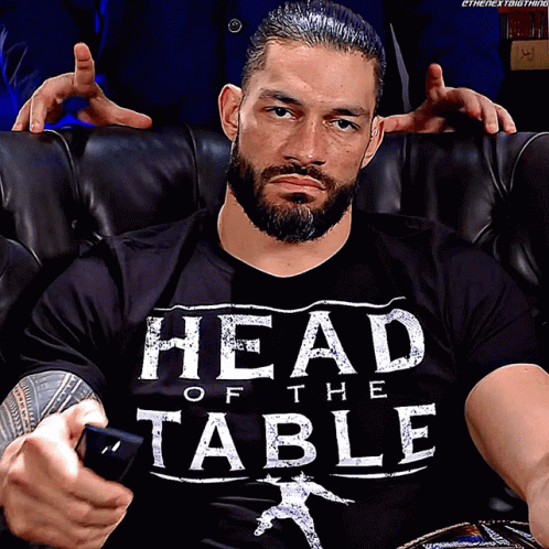Roman Reigns Turns Tv Off GIF