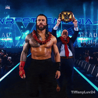 Roman Reigns Wrestlemania 40 GIF