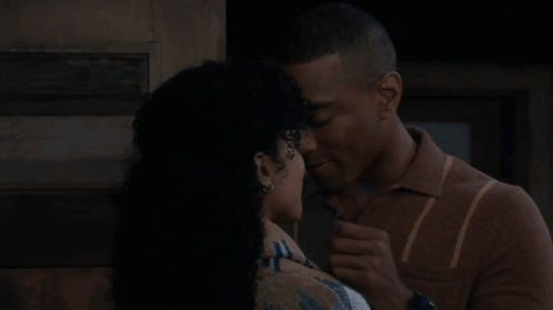 Romantic Black Couples GIF