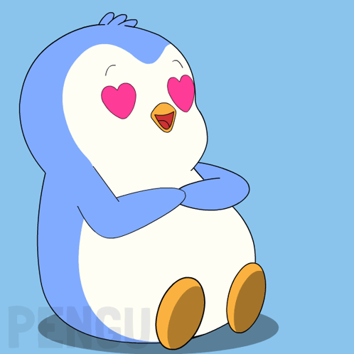 Romantic Heart Eyes GIF