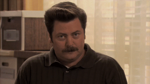 Ron Swanson Mischievous GIF