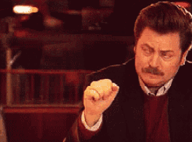 Ron Swanson Nick Offerman GIF