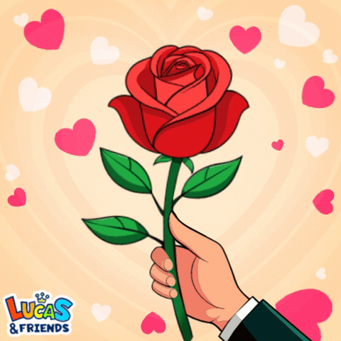 Rose Giving Rose GIF