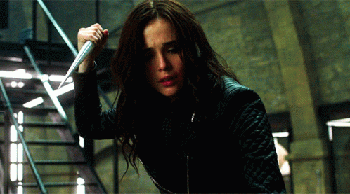Rose Hathaway Zoey Deutch GIF