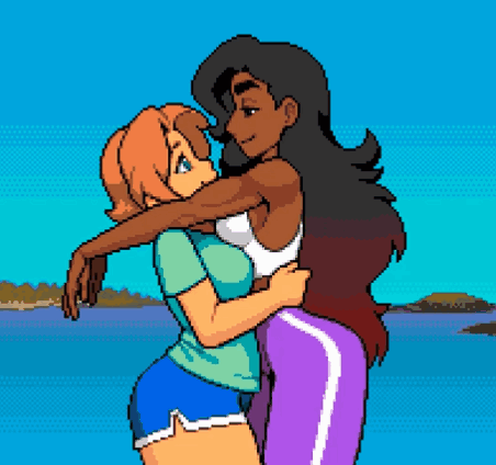 Round Lesbians GIF