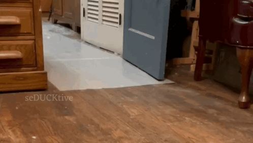 Running Out The Door GIF