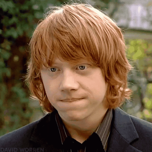 Rupert Grint Shy GIF