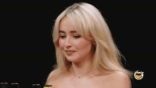 Sabrina Carpenter Now Hot Ones GIF