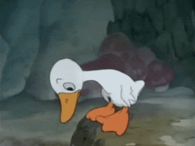 Sad Duck GIF
