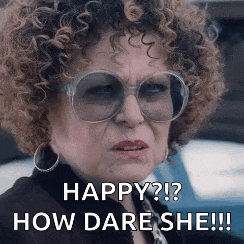 Sad Face Glasses GIF