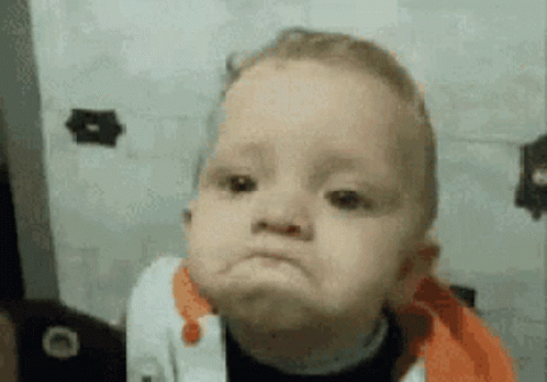 Sad Face Ok GIF