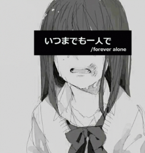 Sad Glicth Girl Sad Quotes GIF